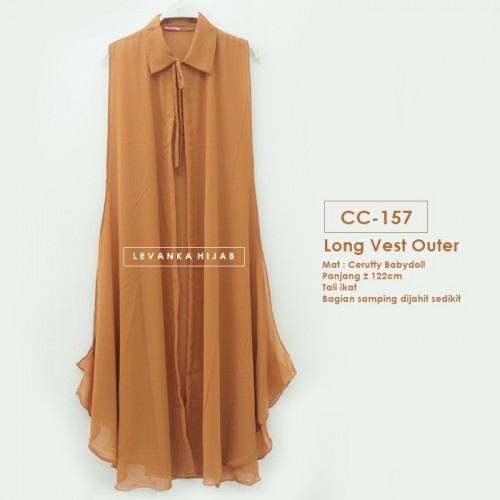 CC-157 Long Vest Ceruti